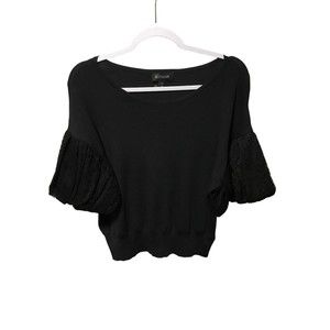 Express Black Knit Top Size Small NWOT